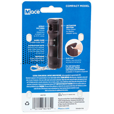 Mace® Pepper Spray Hard Case - Black